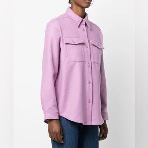 APC Shirt Jacket Wool Blend NWT Size 38 M Women’s Overshirt A.P.C.